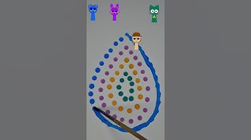 ASMR Color Mixing #sprunki #satisfying #asmr #color #oddlysatisfying