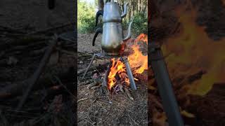 Kampmatik Portatif Sacayak Çay Demliyor