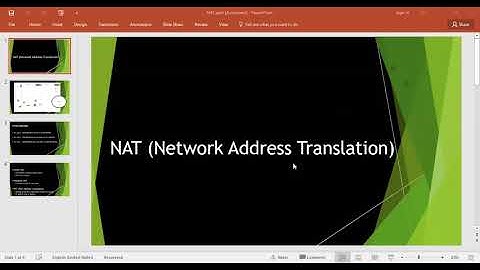 3. Network Address Translation (NAT) Part 1 - Lab Demo
