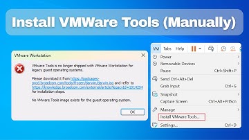 How to Fix VMware Tools is no longer Shipped (No VMware Tools Image Exists)