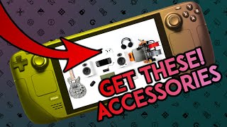 「10 Accessories you should get for your NEW Steam Deck!」