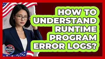 How To Understand Runtime Program Error Logs?