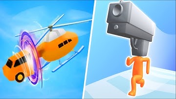 Shape-Shifting 💥 Gun Head Run - Mod Apk ALL LEVEL GAMEPLAY Android,iOS - NEW APK UPDATE Relax video