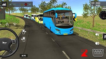 euro coach bus simulator 😭🚌|| new coach bus simulator part- 01 Android gameplay