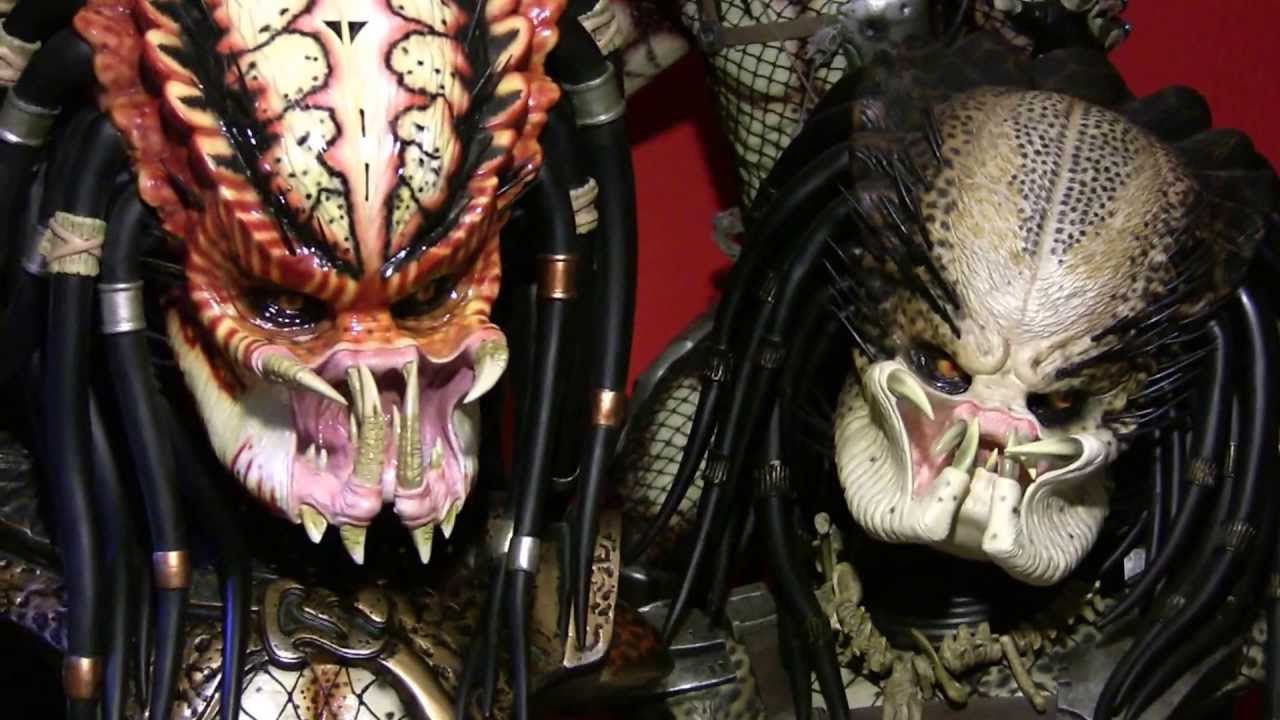 PREDATOR 2 LEGENDARY SCALE BUST - SIDESHOW - - YouTube