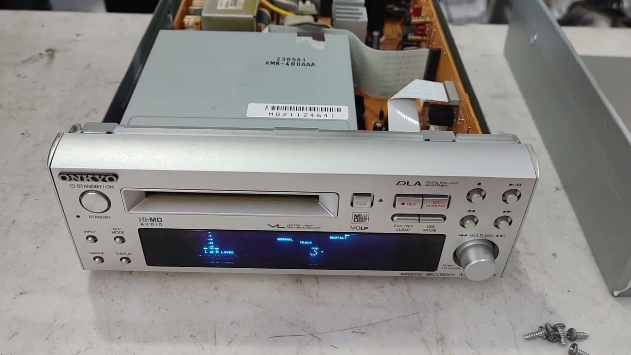 MD Onkyo MD-105FX đèn xanh dòng cao, made in Japan. Gia1tr4 - YouTube