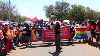 Soweto Pride 2013 - Speech to the crowd before we started