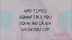 Paramore - ''Hard Times'' With Lyrics  - Durasi: 3:05. 