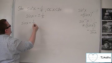 OCR MEI Core 2 7.07 Solve sin^2(x) = 1/9 between 0 and 2pi radians