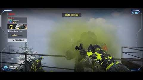 Call Of Duty Mobile | Final Kill Cam (Using Knife)