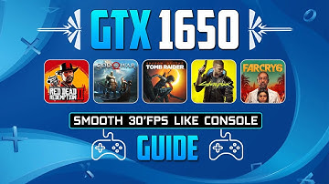 GTX 1650 - Get Smooth 30fps Just Like Console on PC