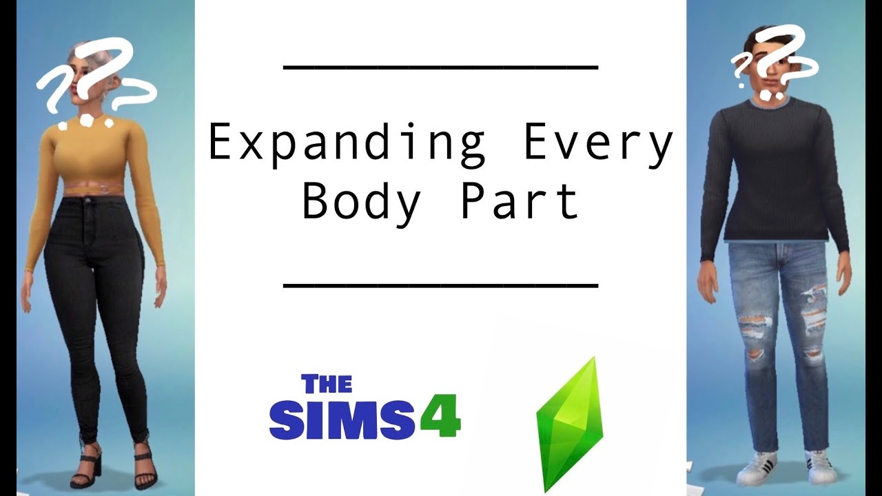 Sims 4 Realistic Body Parts