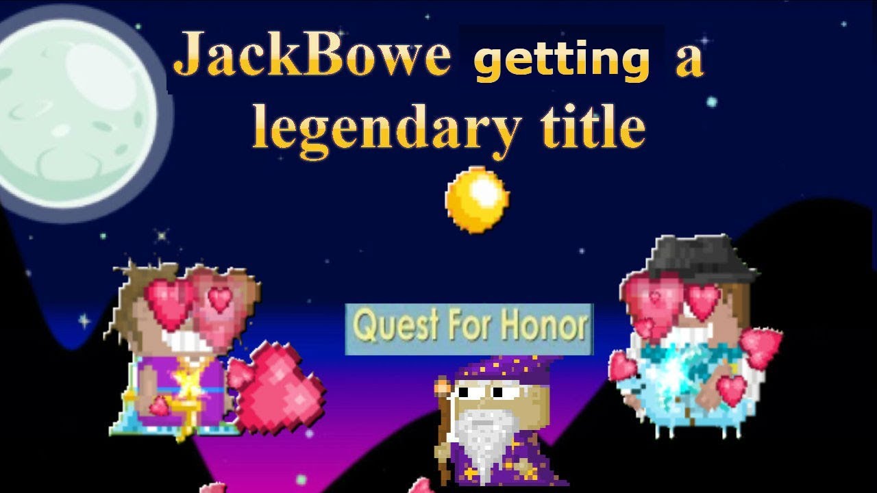 Growtopia - JackBowe getting his legendary title