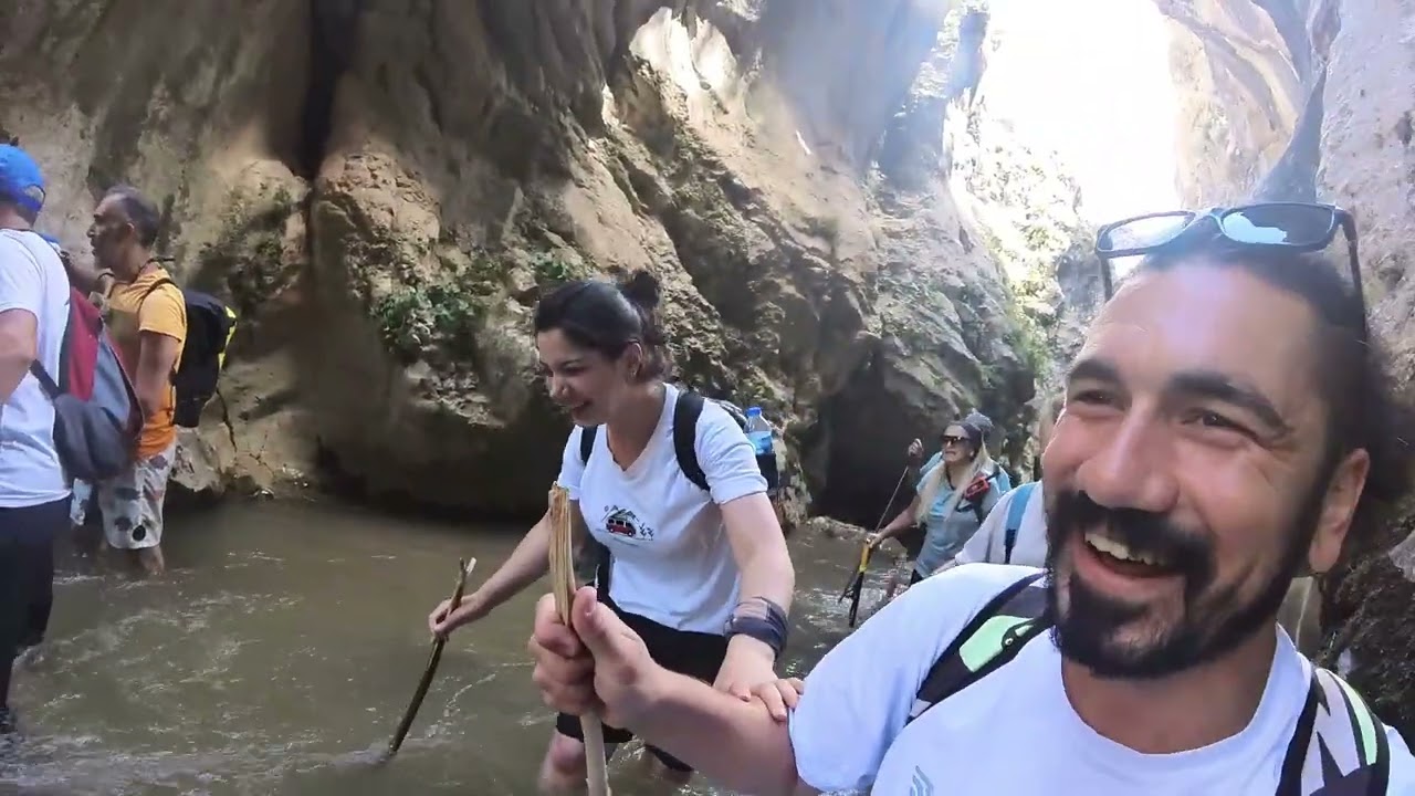 KELKİT - YILANLI KANYONU/Zorlu su parkuru/mükemmel doğa yürüyüşü  //Vlog