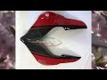 Desmoheart - CARBONVANI Ducati Panigale V4 / V4S Carbon Headlight Fairing (Red version)
