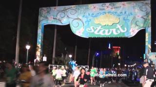 Tinker Bell Half Marathon 2012 Official Start Line Corrals A-D