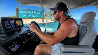 70 Mile Trip to South Seas Resort Captiva Island on a Pontoon