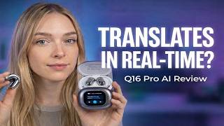 YYK Q16 PRO AI Wireless Translation Earbuds Review | Real-Time Language Translator Test screenshot 3