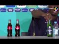 Football stars snub drink sponsors at Euro 2020