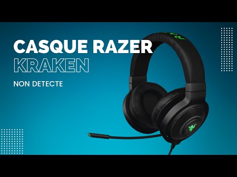 Casque Razer Kraken non détectée par razer synapse 3.0 (Solution)