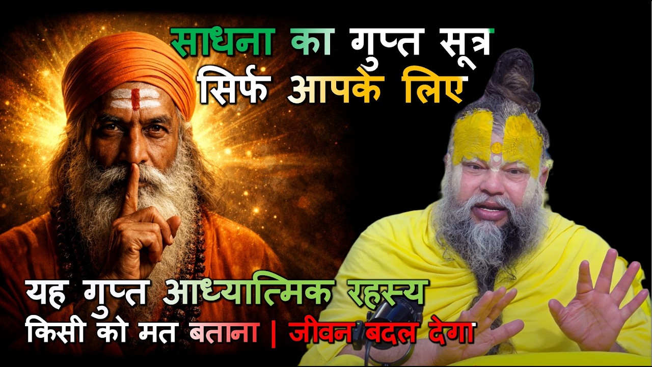 यह गुप्त आध्यात्मिक रहस्य किसी को मत बताना | जीवन बदल देगा #दिव्य_सत्संग, #भक्ति_मार्ग, #गुरुकृपा