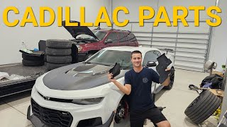 Installing CADILLAC BLACKWING Parts On My Camaro ZL1 1LE To Make It FASTER