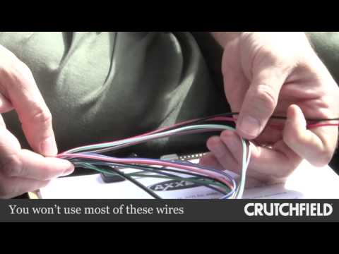 Installing a Steering Wheel Audio Control Adapter | Crutchfield Video