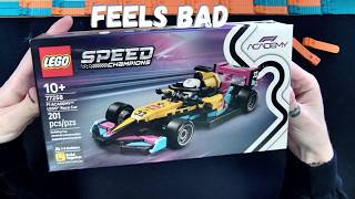 LEGO Speed Champions F1 Academy LEGO Race Car 77258 Build And Review!
