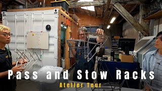 PASS AND STOW* 5rail rack (black) - BLUE LUG GLOBAL ONLINE STORE