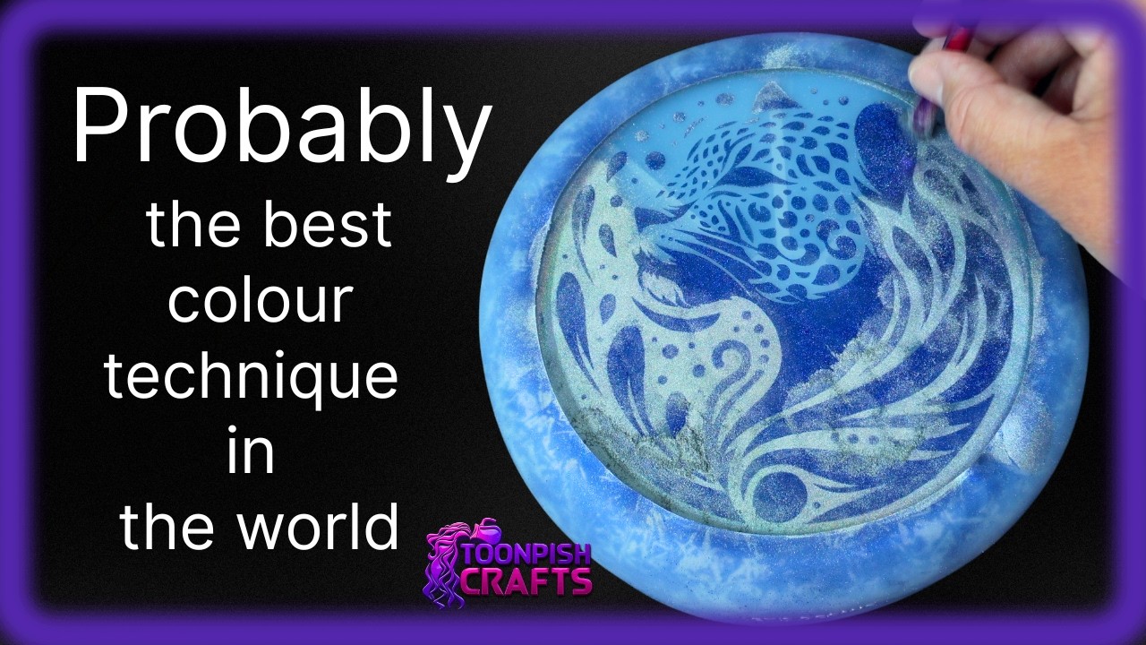 This easy resin colour technique will transform your creations