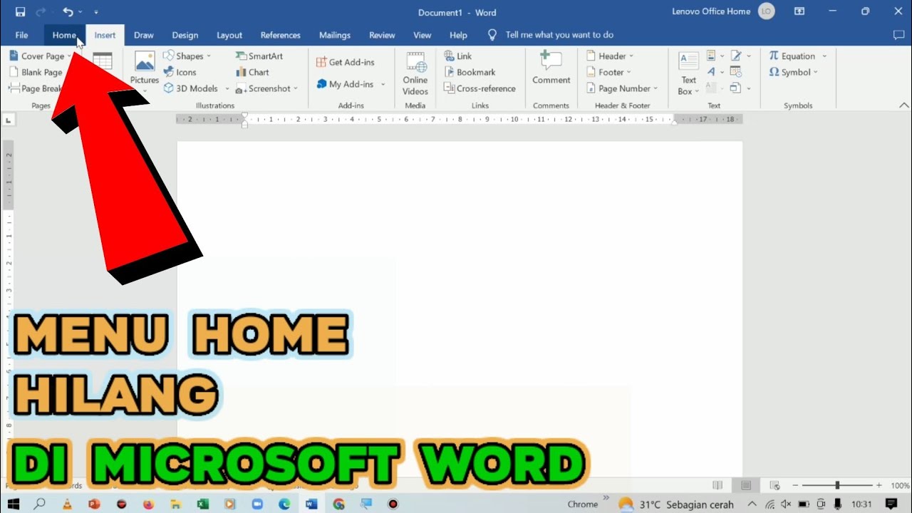 Memunculkan Tab Home di Microsoft Word: Panduan Lengkap Memunculkan Tab Home di Microsoft Word: Panduan Lengkap