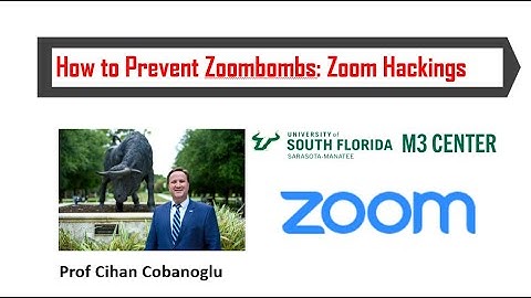 How to prevent zoombombings (Zoom Hackers)