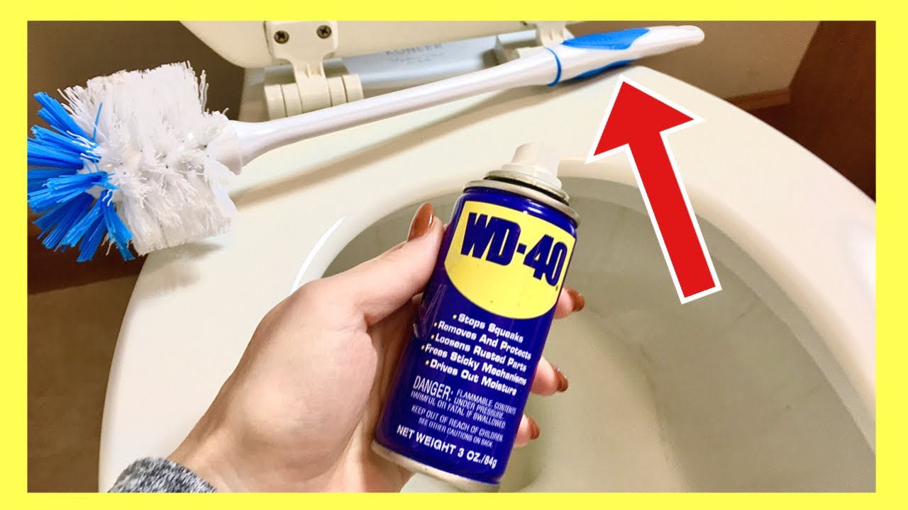 Does Wd 40 Remove Rust Stains From Toilets?