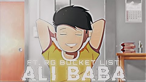 ALI BABA || FT. RG BUCKET LIST ❣️|| @RGBucketList VELOCITY EDIT ||