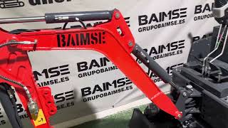 Mini excavadora giratoria baimse BM15 motor koop