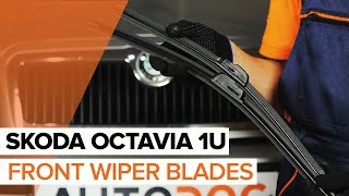 How to replace Wiper on SKODA OCTAVIA (1U2) - video tutorial