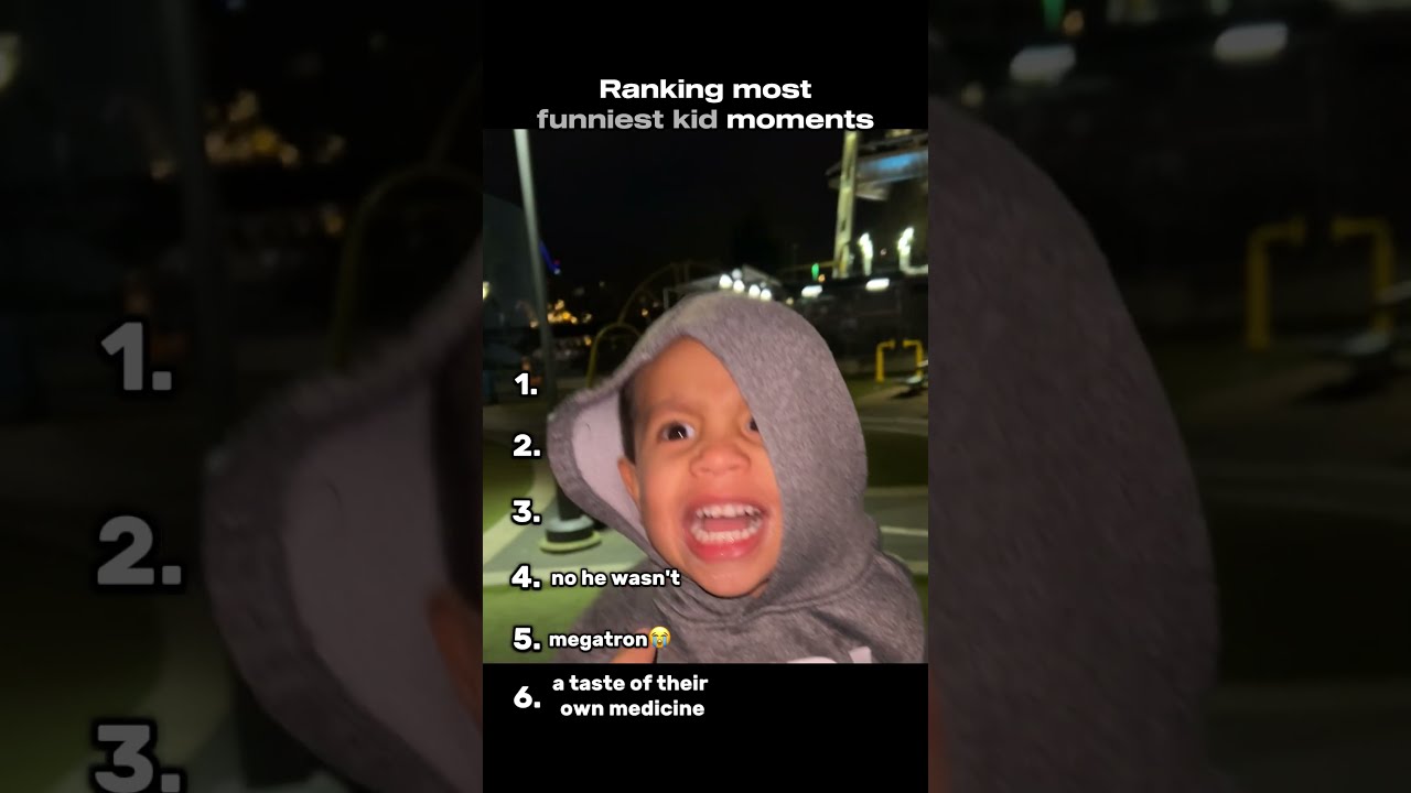 Funniest Kid Moments Funnyshorts Funny Kids Ranking
