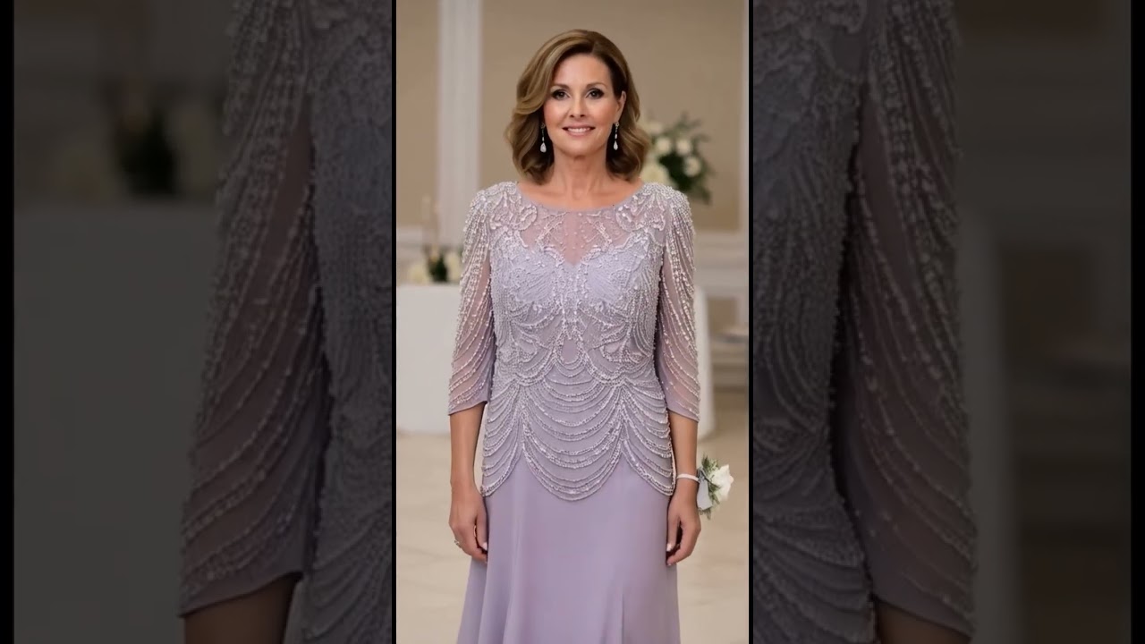 Elegant Lavender & Pearl Mother of the Bride Dresses | 2025 Wedding Outfit Ideas & Styling Tips