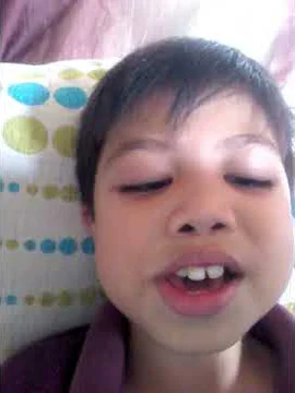Elisha Ray Galela... Our future Singer...