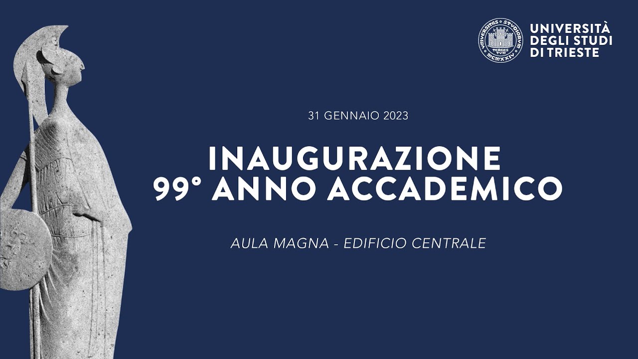 Inaugurazione Anno Accademico 2022/2023 - Video Ufficiale - YouTube