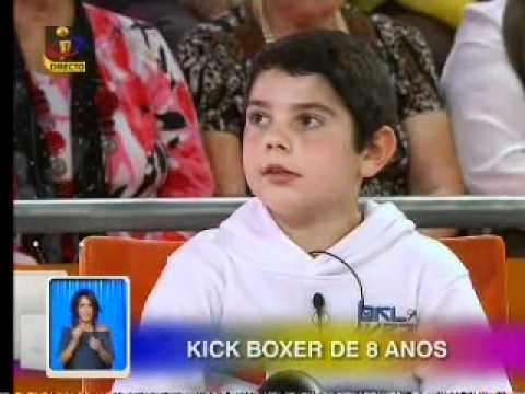 Kickboxer 8 anos Cesar Moreira e Vasco GonCalinho