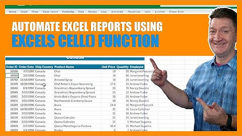 Make Excel Work for You: Dynamic Titles & Filters Using the CELL Function