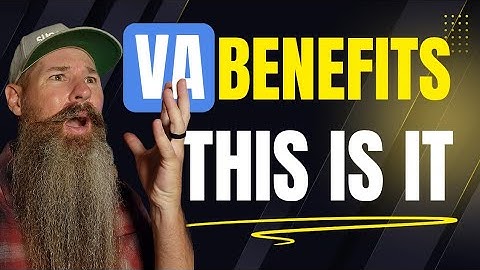THIS IS IT! VETERANS Disability Compensation Benefits and What is Next.