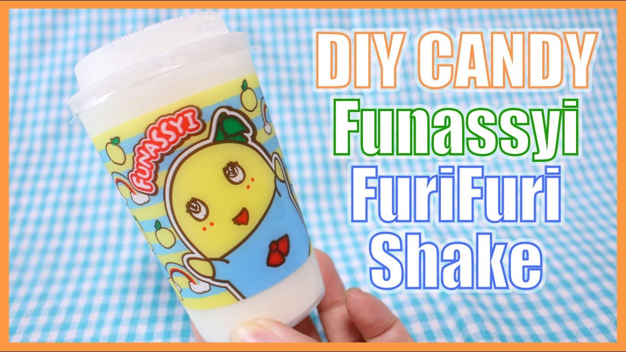 DIY CANDY! Funassyi Furi Furi Milk Shake [Popin' Cookin'] - YouTube