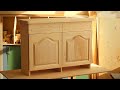 4K Самодельный комод из натурального дерева, homemade chest of drawers