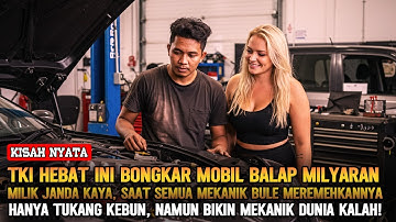MEKANIK ELIT GAGAL ❗ TKI CULUN PERBAIKI MOBIL BALAP SUPER LANGKA MILIK JANDA BULE KAYA DALAM SEKEJAP