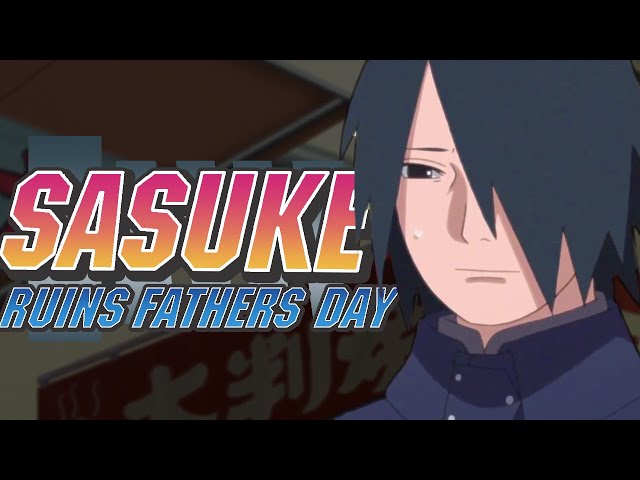 Naruto, Boruto e Himawari #FathersDay