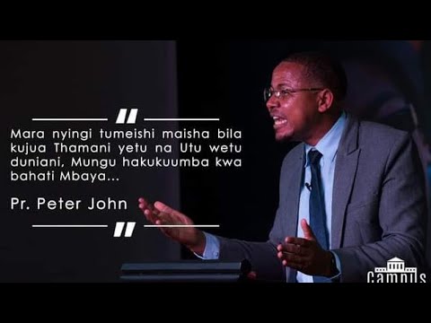 MSISIMKO AU UPENDO WA KWELI pr Peter john  nyayo za matumaini