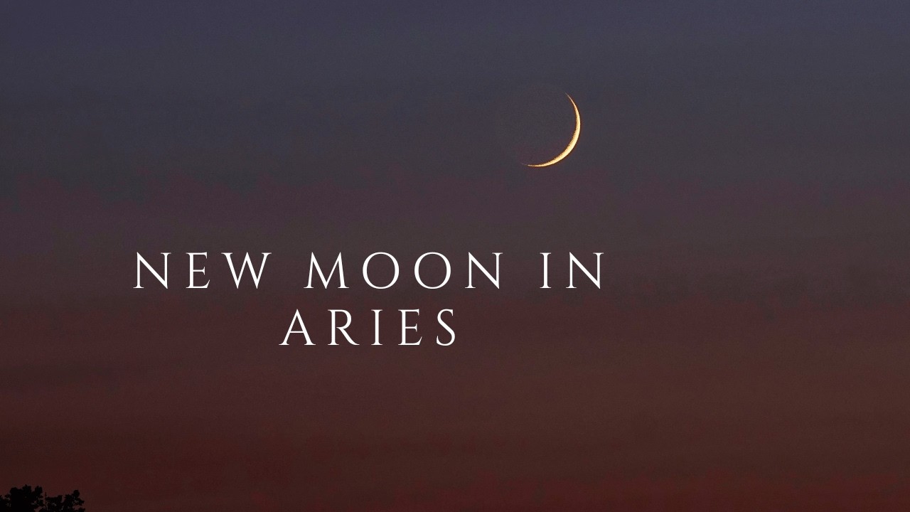 New Moon In Aries - YouTube