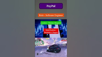 Job Opportunity at PayPal